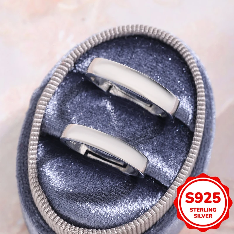 Simple authentic S925 sterling silver glossy ring couple ring for women men daily commuting Valentine's Day gift jewelry
Simple authentic S925 sterling silver glossy ring couple ring for women men daily commuting Valentine's Day gift jewelry