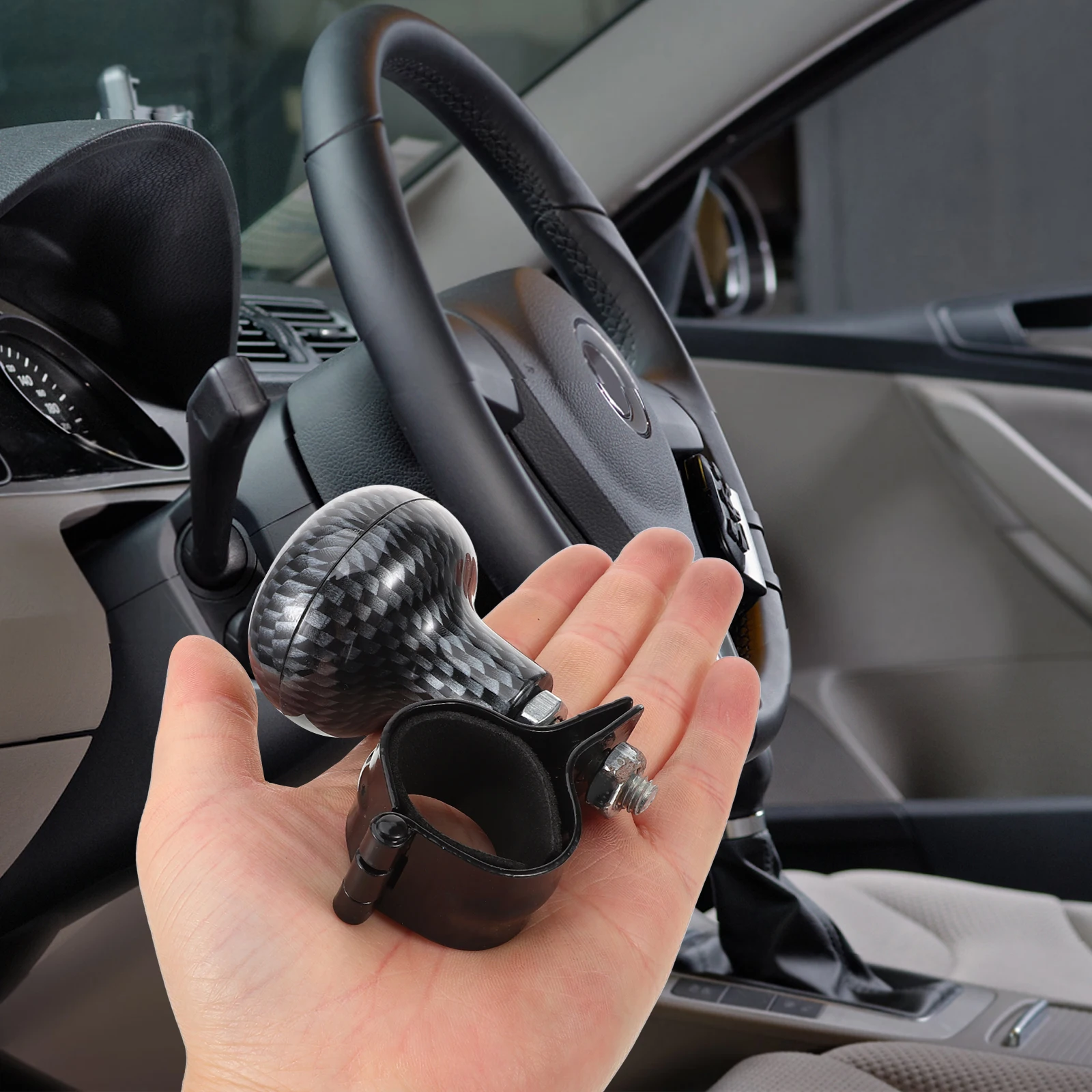 3pcs Steering Wheel Assist Ball Car Booster Knob Universal Iron Handle for Trucks Enhances Safety Ergonomic Design Compatible
3pcs Steering Wheel Assist Ball Car Booster Knob Universal Iron Handle for Trucks Enhances Safety Ergonomic Design Compatible