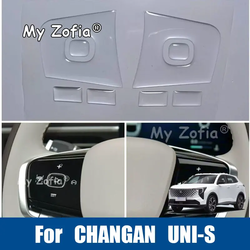 For CHANGAN UNI-S Changan CS55 Plus Gen 4 2026 Car Steering Wheel Drip Glue Button Stickers Cover Protective Decals Accessories
For CHANGAN UNI-S Changan CS55 Plus Gen 4 2026 Car Steering Wheel Drip Glue Button Stickers Cover Protective Decals Accessories