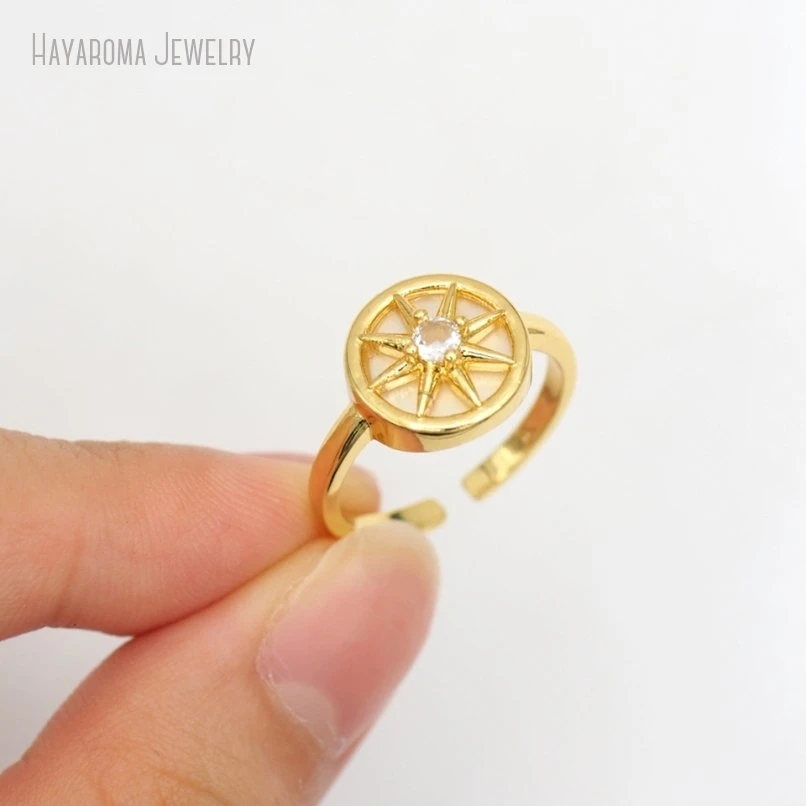 10Pcs Invisible Setting Round Coin Shape Circle Gold Color Metal White Shell Cubic Zirconia Ring RM50794
10Pcs Invisible Setting Round Coin Shape Circle Gold Color Metal White Shell Cubic Zirconia Ring RM50794