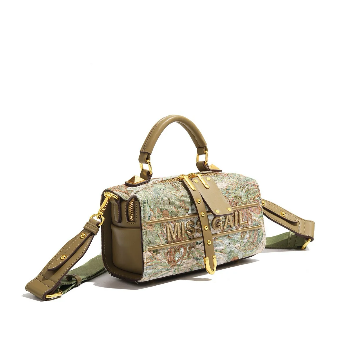 Модная женская сумка через плечо Miss Gail с вышивкой, оригинальным дизайном и застежкой-молнией
Модная женская сумка через плечо Miss Gail с вышивкой, оригинальным дизайном и застежкой-молнией