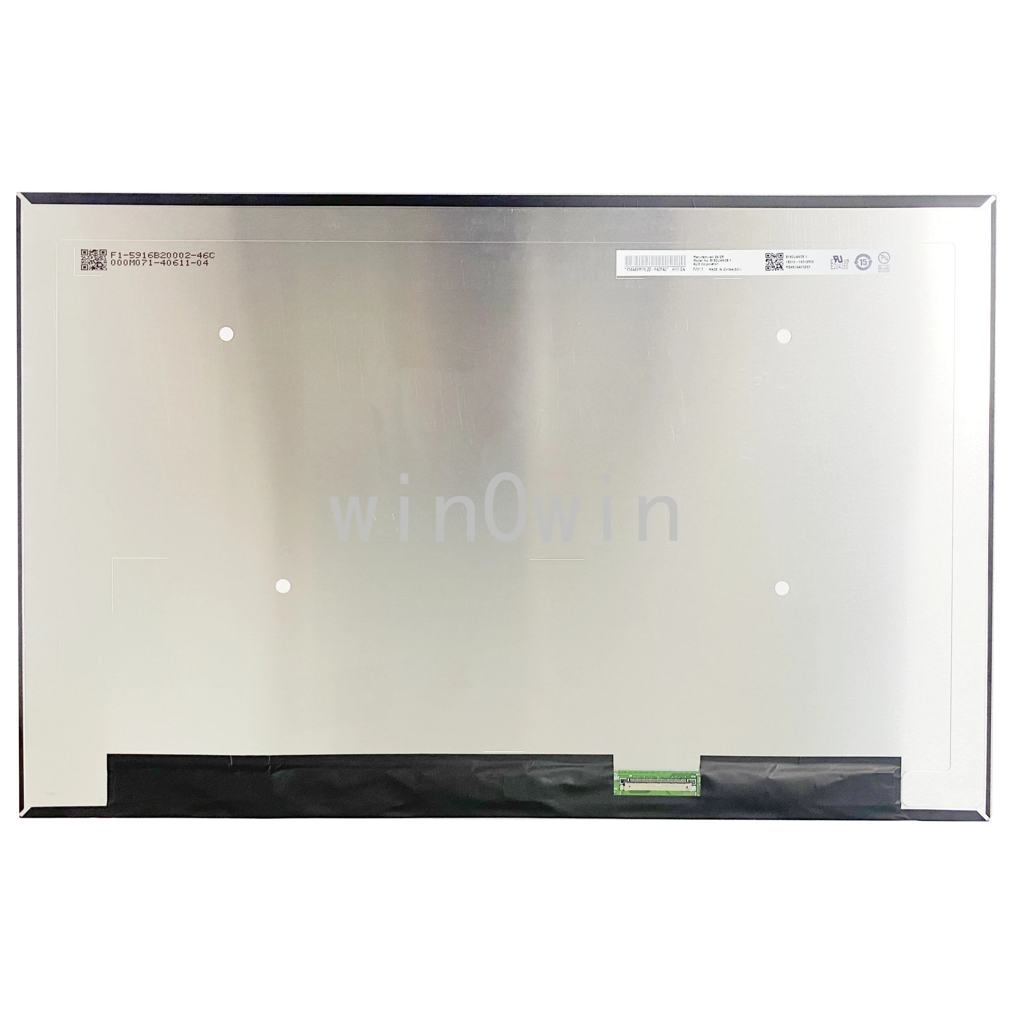 B160UAN08.1 16.0 Inch Replacement Display Panel Matrix Laptop LCD screen IPS 1920x1200
B160UAN08.1 16.0 Inch Replacement Display Panel Matrix Laptop LCD screen IPS 1920x1200
