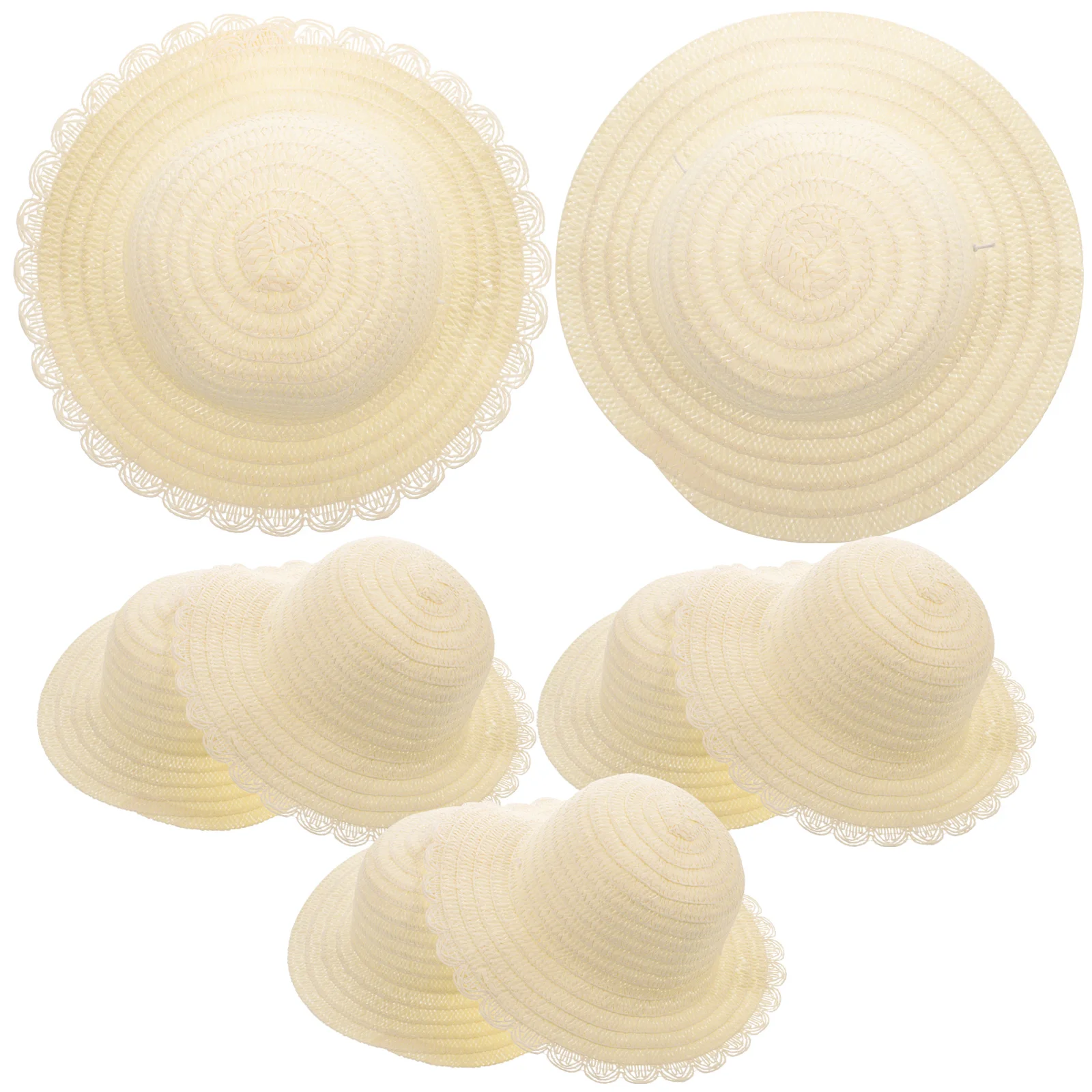 8 Pcs DIY Straw Hat Craft Cap White Tea for Kids Toys Hats Painting Suite Child
8 Pcs DIY Straw Hat Craft Cap White Tea for Kids Toys Hats Painting Suite Child