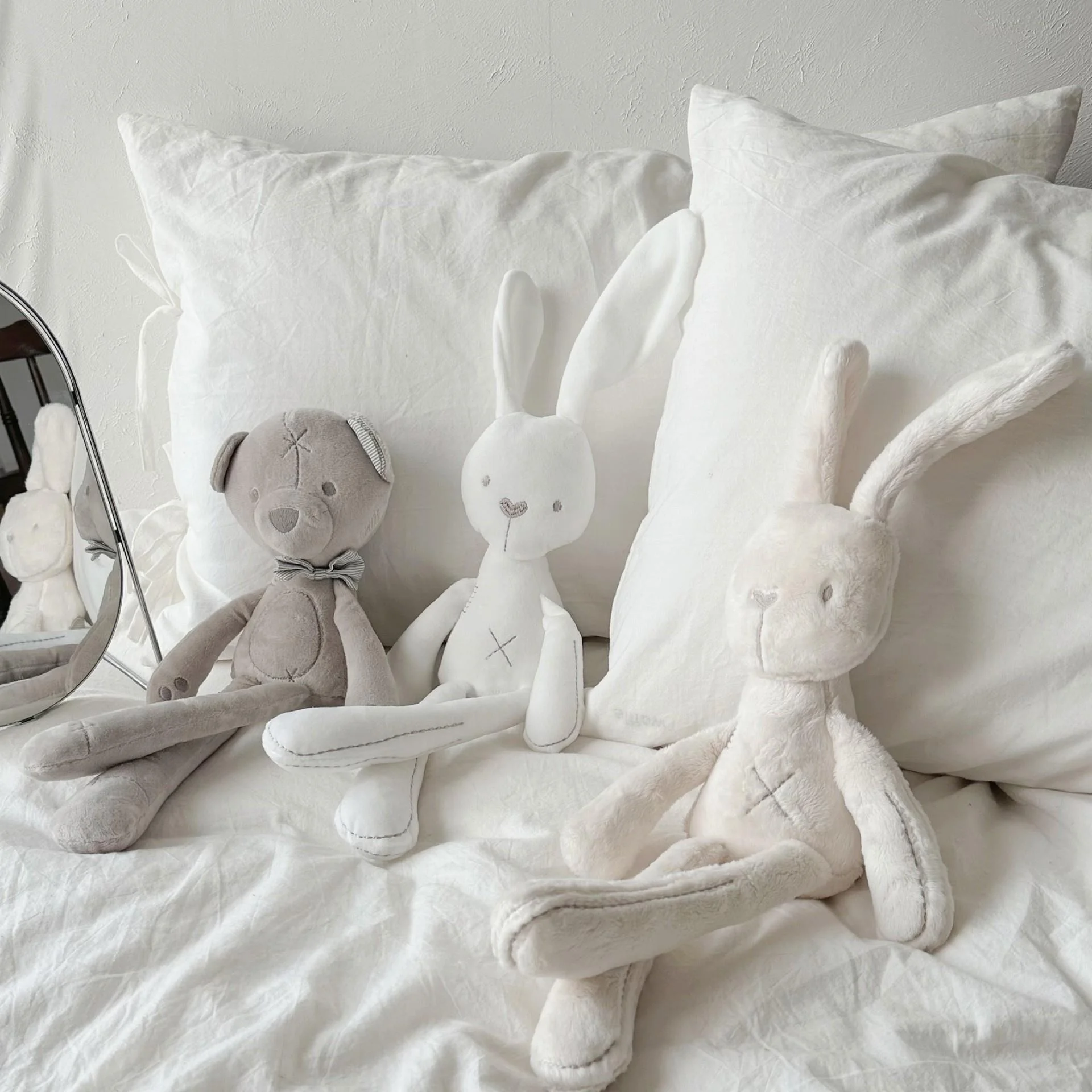 Washable Sleeping Rabbit Doll Baby Soothing Toy Plush Soft Doll Companion Toy for Infants And Toddlers Gender Neutral
Washable Sleeping Rabbit Doll Baby Soothing Toy Plush Soft Doll Companion Toy for Infants And Toddlers Gender Neutral