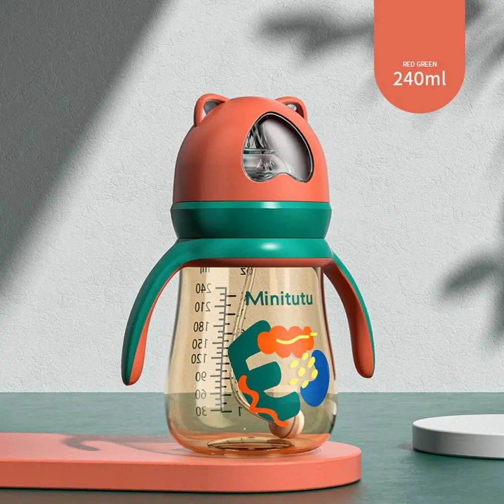 High capacity Baby Bottle Anti-drop Wide-Caliber Newborns Baby Bottle Anti-Slip Handle 240ML/300ML Feeding Bottle Baby Items
High capacity Baby Bottle Anti-drop Wide-Caliber Newborns Baby Bottle Anti-Slip Handle 240ML/300ML Feeding Bottle Baby Items