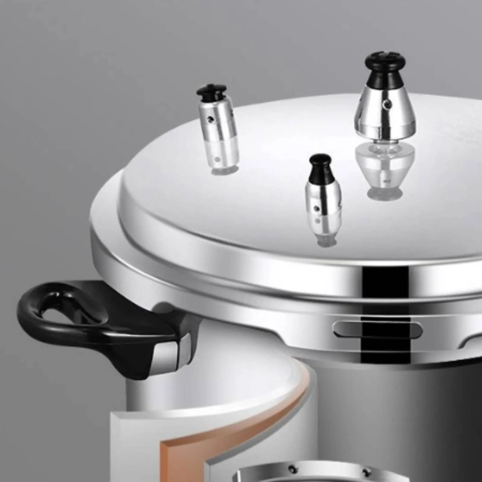 Stovetop High-Pressure Pot Thickened Base Professional High-Pressure Pot Large Capacity Cooking Pot Easy to Clean Cookware
Stovetop High-Pressure Pot Thickened Base Professional High-Pressure Pot Large Capacity Cooking Pot Easy to Clean Cookware