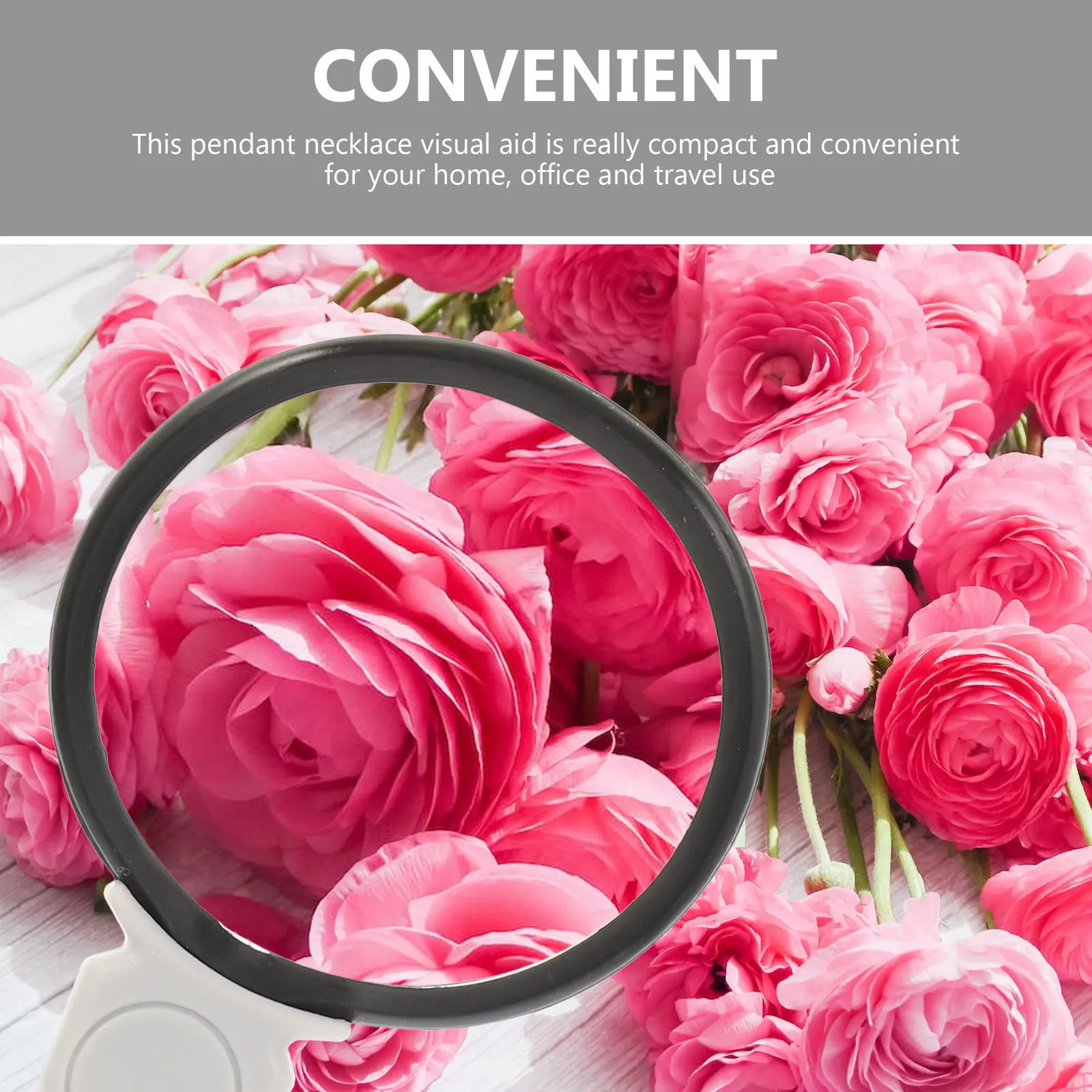 Necklace Magnifier Hanging Loupe Plastic Chain Monocle Lens Lightweight Tool for Reading Documents Jewelry Increase
Necklace Magnifier Hanging Loupe Plastic Chain Monocle Lens Lightweight Tool for Reading Documents Jewelry Increase