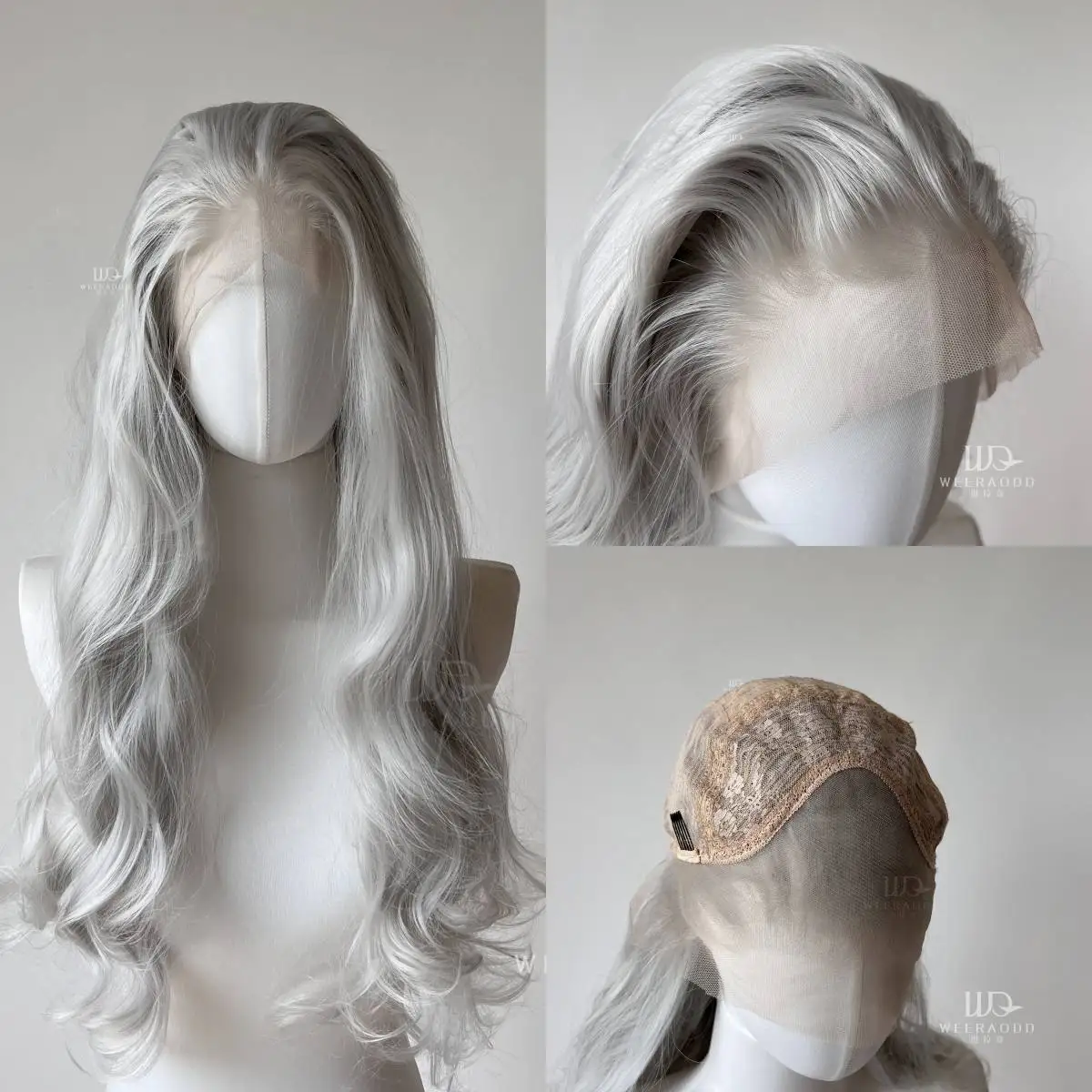 Silver Lace Front Wig Curly 26 Inch 13*4 Lace Wigs High Temperature Fibers Synthetic Lace Wig Natural Breathable for Daily Use
Silver Lace Front Wig Curly 26 Inch 13*4 Lace Wigs High Temperature Fibers Synthetic Lace Wig Natural Breathable for Daily Use