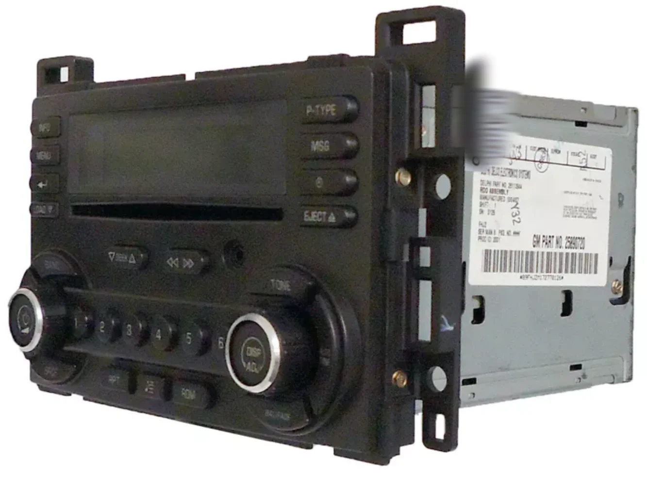 Радио стерео для PONTIAC G6 G-6 6, проигрыватель компакт-дисков, Aux OEM 15848801 AM FM
Радио стерео для PONTIAC G6 G-6 6, проигрыватель компакт-дисков, Aux OEM 15848801 AM FM