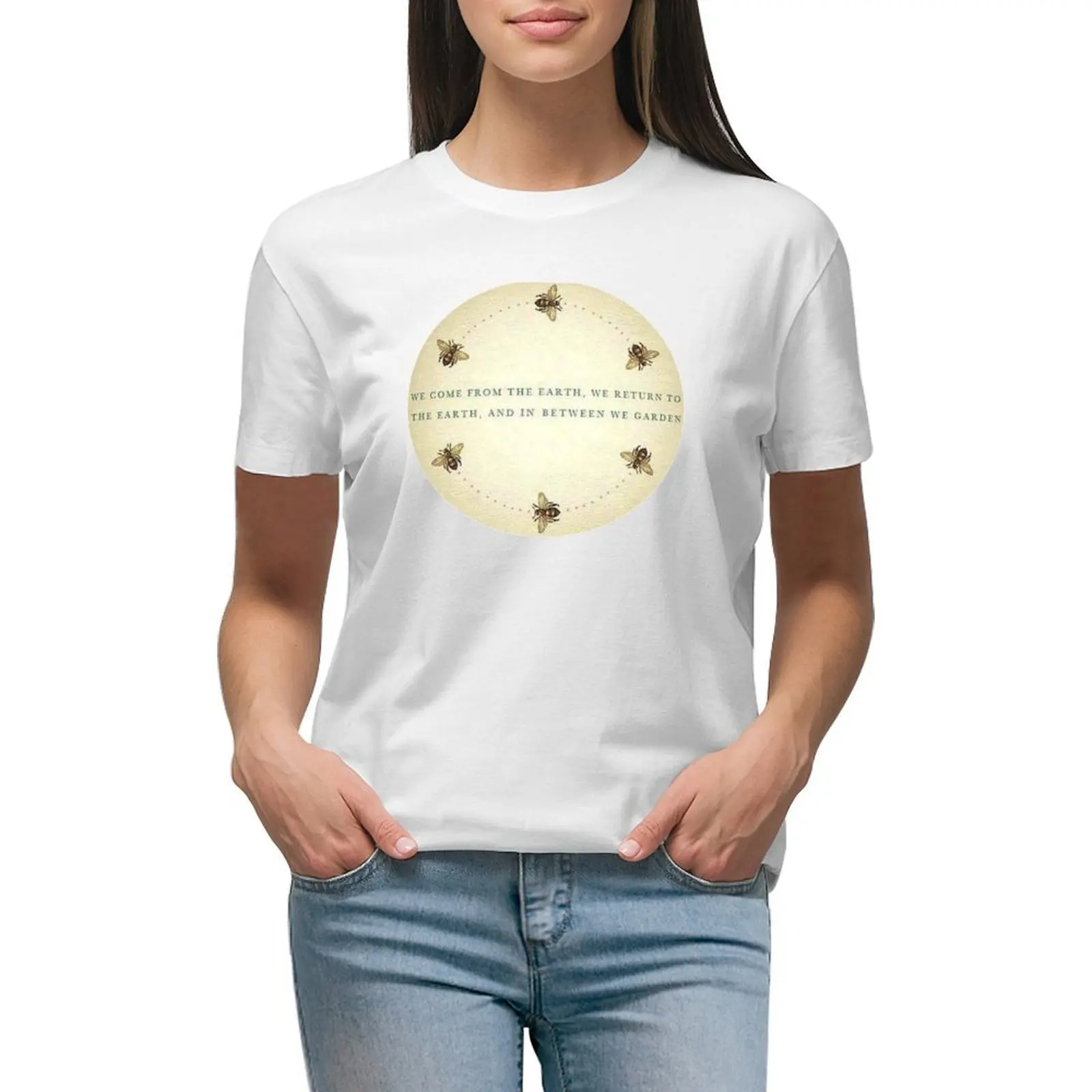 We Come from the Earth, We Return to the Earth... T-shirt vintage clothes tops Blouse t shirts for Womens
We Come from the Earth, We Return to the Earth... T-shirt vintage clothes tops Blouse t shirts for Womens