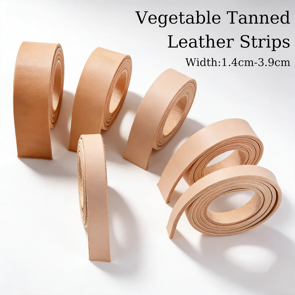 1 Roll Natural Cowhide Belt Blank 3.5-4mm Vegetable Tanned Leather Strip 1.4-3.9cm X 100-125cm for DIY Craft And Leatherwork
1 Roll Natural Cowhide Belt Blank 3.5-4mm Vegetable Tanned Leather Strip 1.4-3.9cm X 100-125cm for DIY Craft And Leatherwork