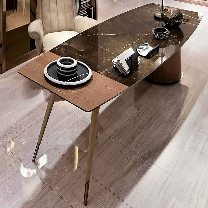 Natural luxury stone office desk and chair high-end desk boss chair
Natural luxury stone office desk and chair high-end desk boss chair