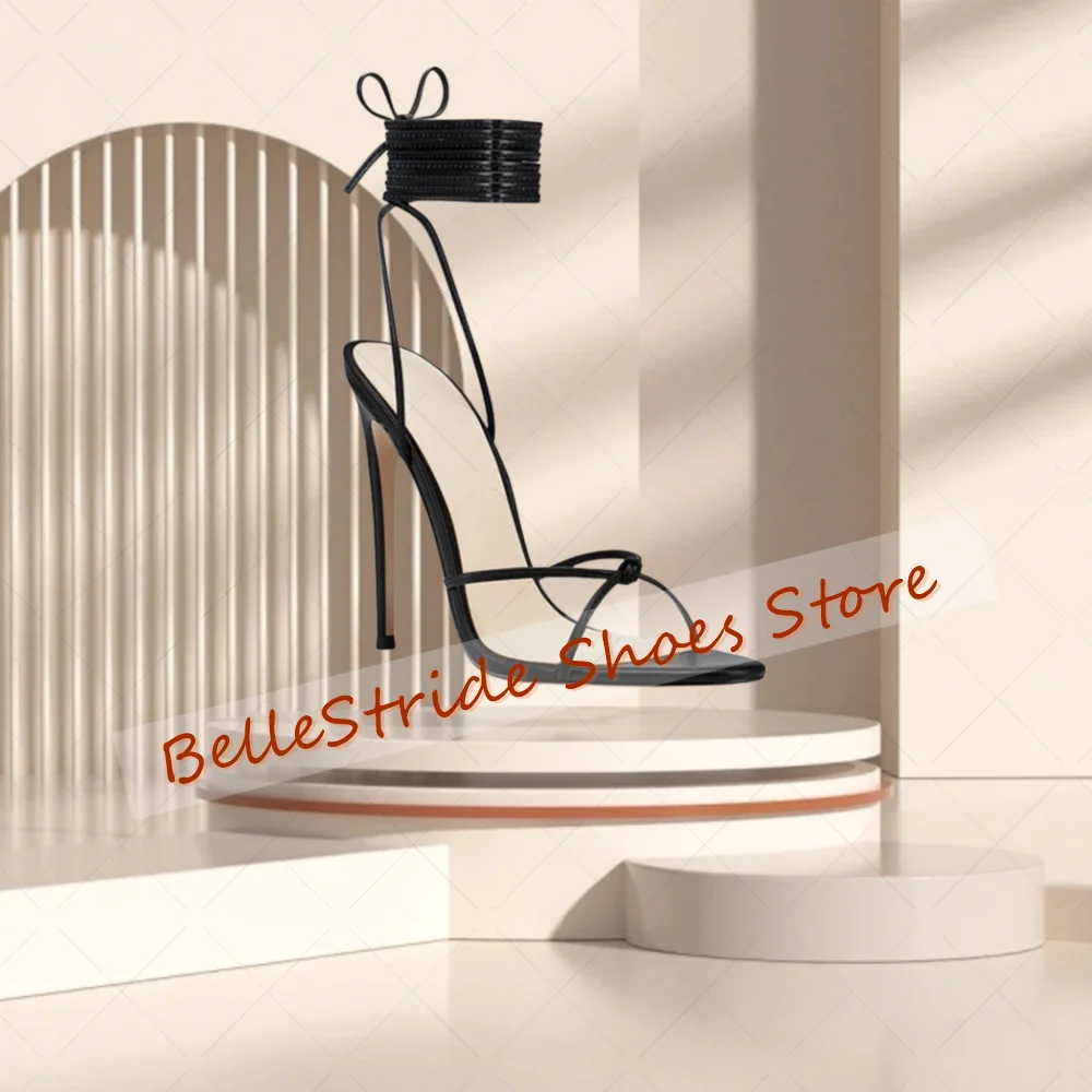 Black Cross Strap Lace up Sandals Open Toe Sexy Women Shoes Stilettos High Heels Party Banquet Dating 2025 Zapatos Para Mujere
Black Cross Strap Lace up Sandals Open Toe Sexy Women Shoes Stilettos High Heels Party Banquet Dating 2025 Zapatos Para Mujere