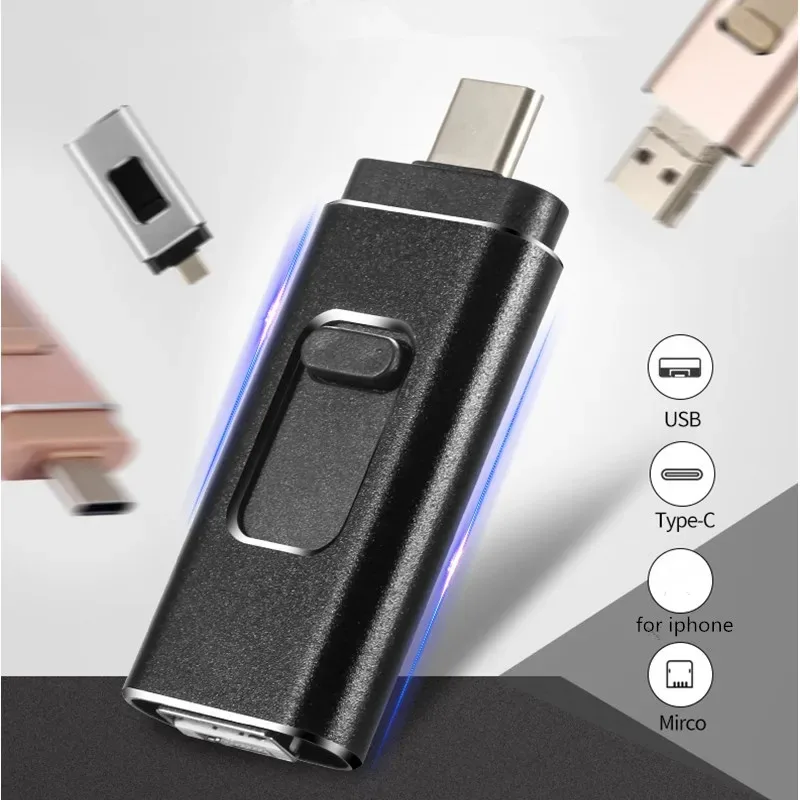 Для iPhone 4в1 флэш-накопитель 128G 256G 64 ГБ USB-накопитель 512G 1 ТБ 2 ТБ металлический флэш-накопитель для Android/Type-C флэш-накопитель в подарок
Для iPhone 4в1 флэш-накопитель 128G 256G 64 ГБ USB-накопитель 512G 1 ТБ 2 ТБ металлический флэш-накопитель для Android/Type-C флэш-накопитель в подарок