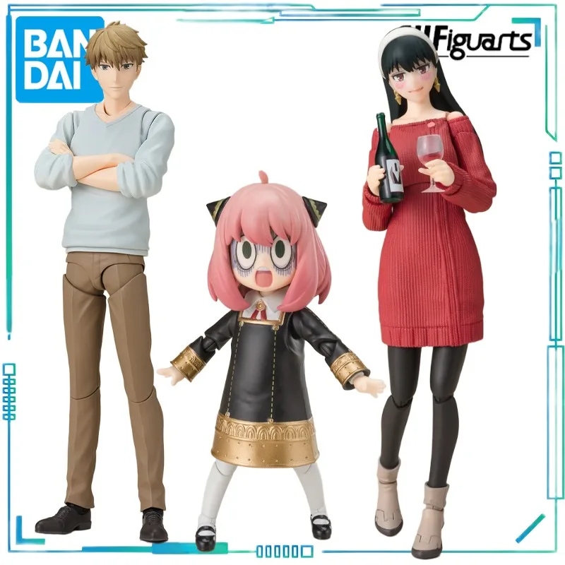 BANDAI Genuine S. H. Figuarts Series Spy Family Series Lloyd Fudge,Ania Fujie - Uniform Edition-,Joel Folger Movable Model Gift 
BANDAI Genuine S. H. Figuarts Series Spy Family Series Lloyd Fudge,Ania Fujie - Uniform Edition-,Joel Folger Movable Model Gift