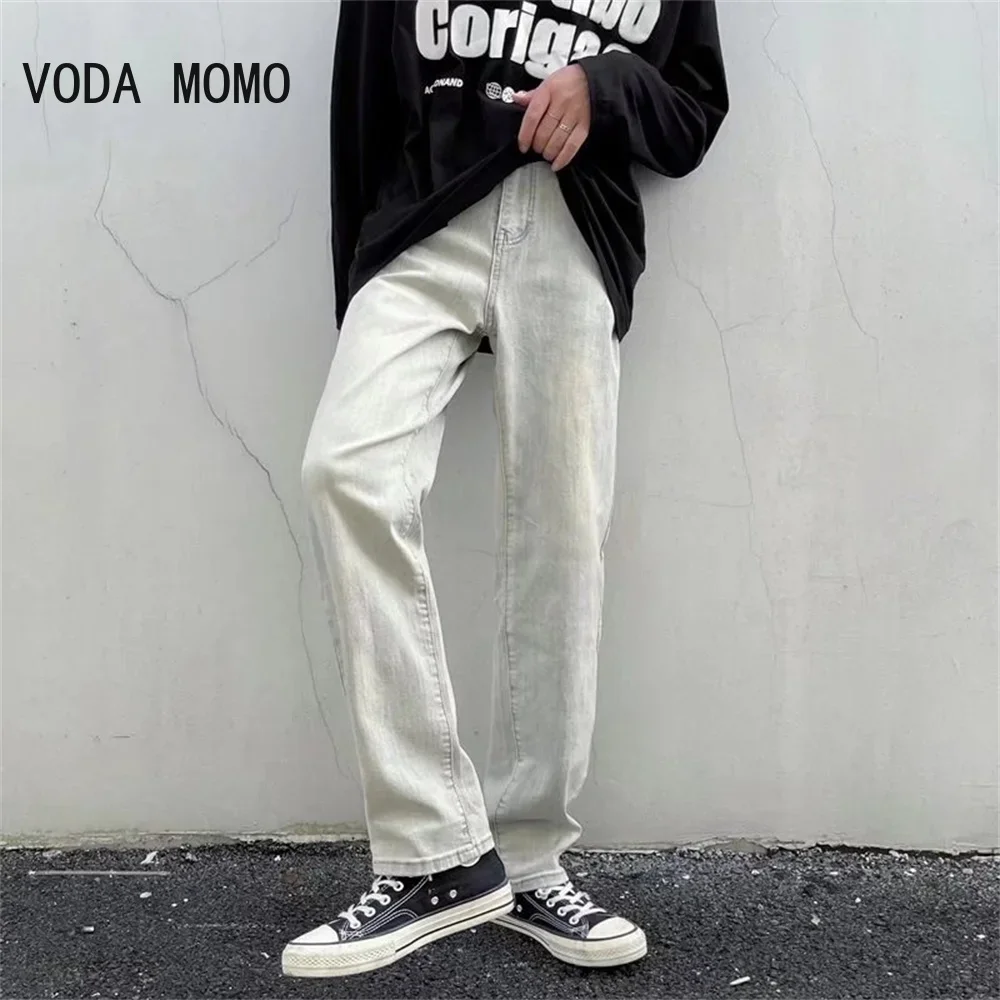Мужские весенние прямые брюки, мешковатые легкие брюки, эластичные джинсы, модные повседневные мужские джинсы, новинка 2024, осенние мужские джинсовые брюки
Мужские весенние прямые брюки, мешковатые легкие брюки, эластичные джинсы, модные повседневные мужские джинсы, новинка 2024, осенние мужские джинсовые брюки
