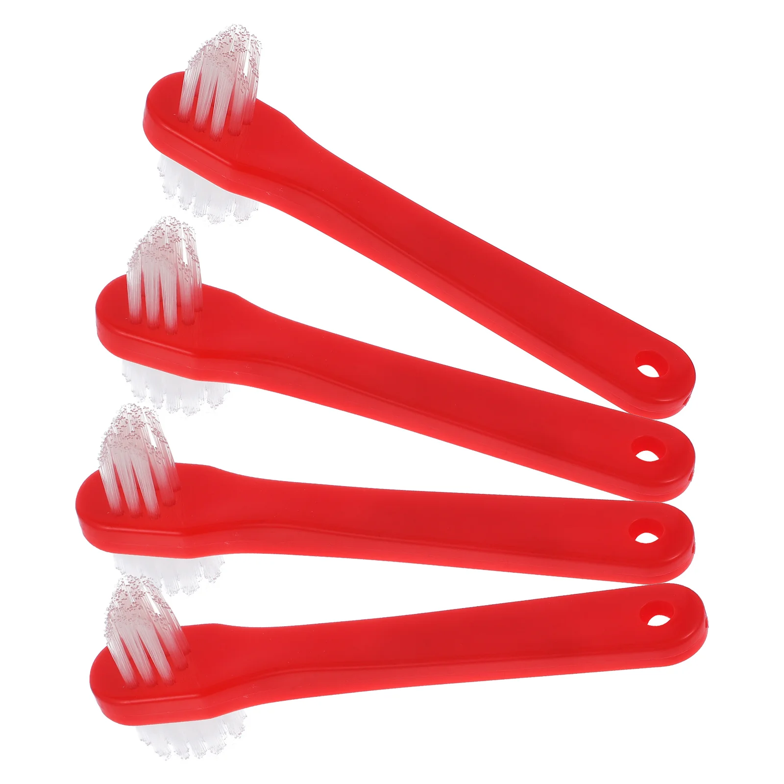 4pcs Denture Cleaning Brush False Teeth Portable Dual Toothbrush Red Non Deform Travel Size Interdental Care Health
4pcs Denture Cleaning Brush False Teeth Portable Dual Toothbrush Red Non Deform Travel Size Interdental Care Health