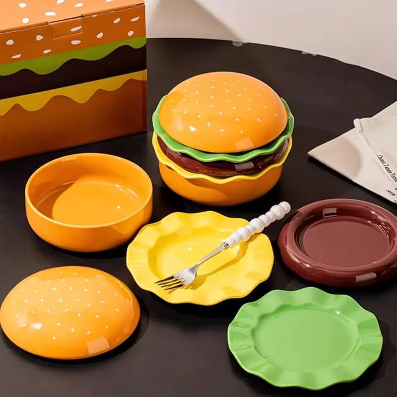 Stackable 7th Floor Hamburg Dinner Plate Stackable Dinner Plate Bone Spit Plate Interesting Sauce Container Table Decoration
Stackable 7th Floor Hamburg Dinner Plate Stackable Dinner Plate Bone Spit Plate Interesting Sauce Container Table Decoration