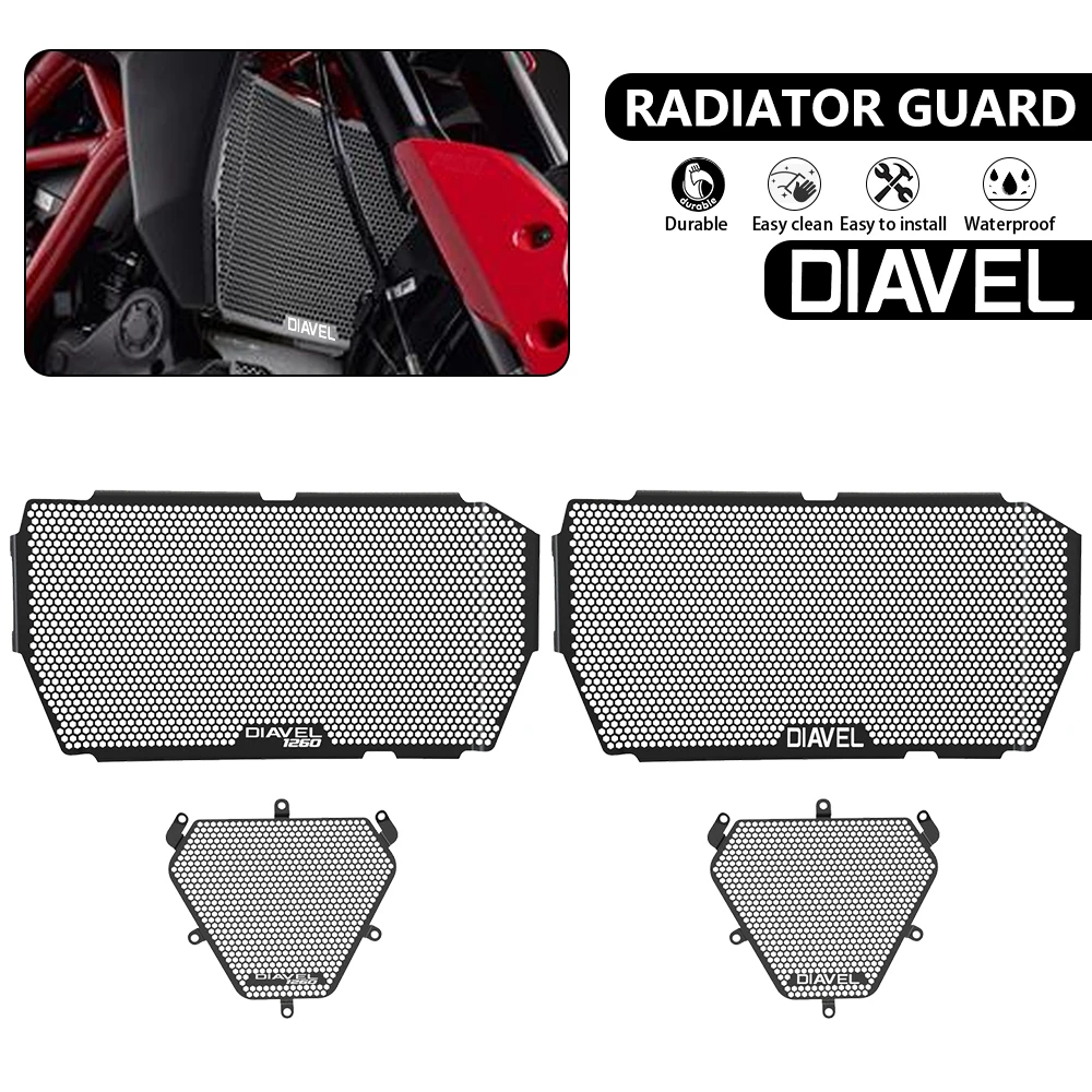 2024 Motorcycle Accessories Radiator Grille Cover Guard Protection Protetor For DUCATI DIAVEL 1260 Diavel 1260S 2019 - 2023 2021
2024 Motorcycle Accessories Radiator Grille Cover Guard Protection Protetor For DUCATI DIAVEL 1260 Diavel 1260S 2019 - 2023 2021