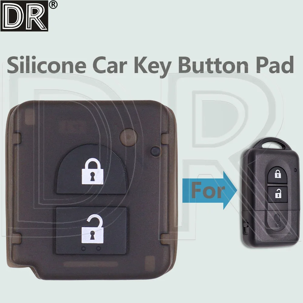 DR Replacement Car Key Button Pad Cover For Nissan Qashqai X-Trail Juke Navara Micra Note Livina Tiida Sylphy Pathfinder
DR Replacement Car Key Button Pad Cover For Nissan Qashqai X-Trail Juke Navara Micra Note Livina Tiida Sylphy Pathfinder