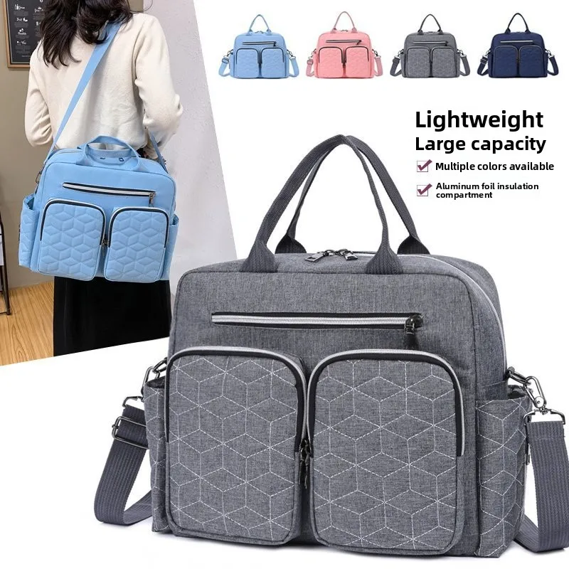 Mommy Bag Maternity Lightweight Single Shoulder Crossbody Bag Dry and Wet Separation Large Capacity Mother and Baby Bag
Mommy Bag Maternity Lightweight Single Shoulder Crossbody Bag Dry and Wet Separation Large Capacity Mother and Baby Bag