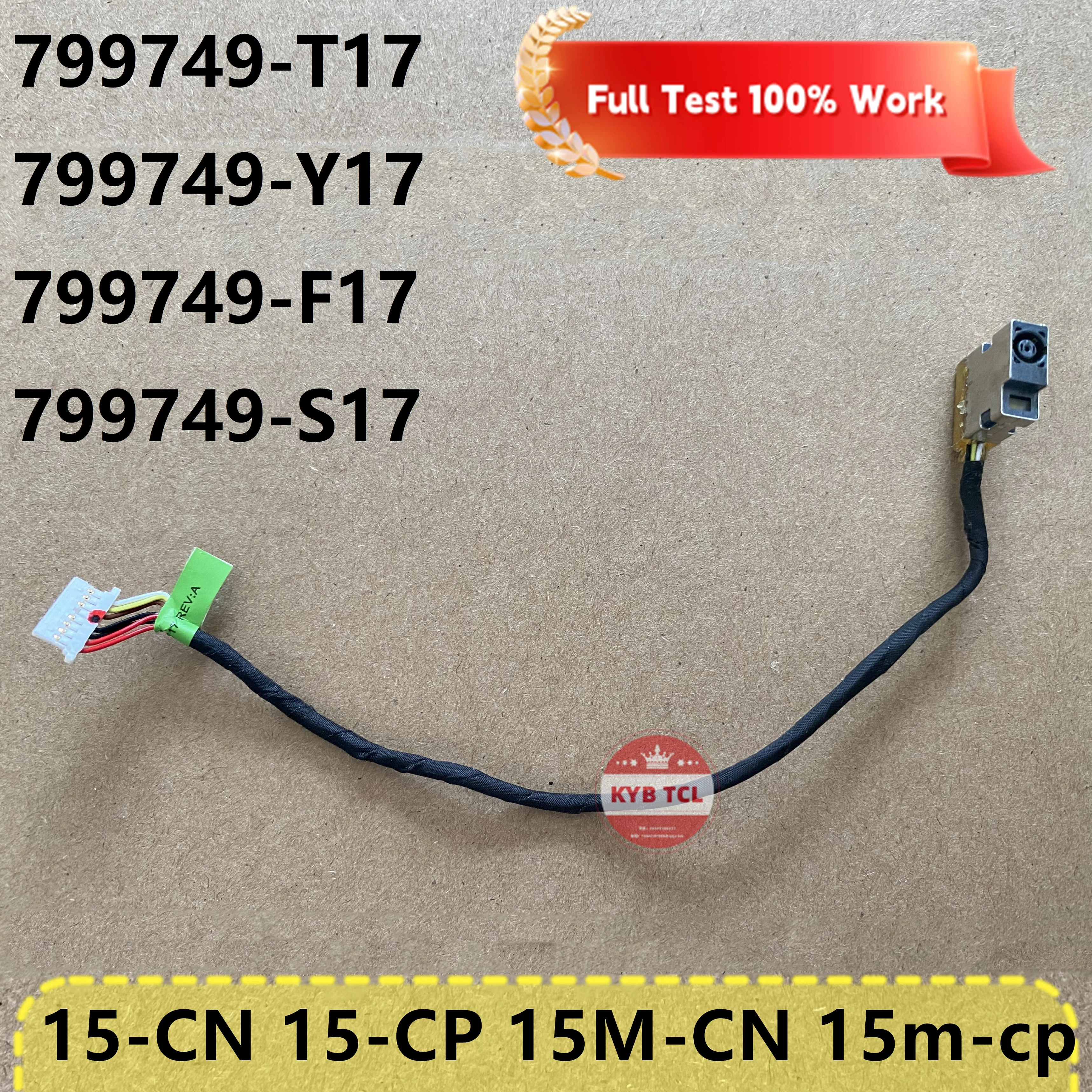 Оригинальный ноутбук DC IN Разъем питания с кабелем HP Envy X360 15-CN 15-CP 15M-CN 15m-cp 799749-T17 799749-Y17 799749-F17 799749-S17 Ноутбук
Оригинальный ноутбук DC IN Разъем питания с кабелем HP Envy X360 15-CN 15-CP 15M-CN 15m-cp 799749-T17 799749-Y17 799749-F17 799749-S17 Ноутбук