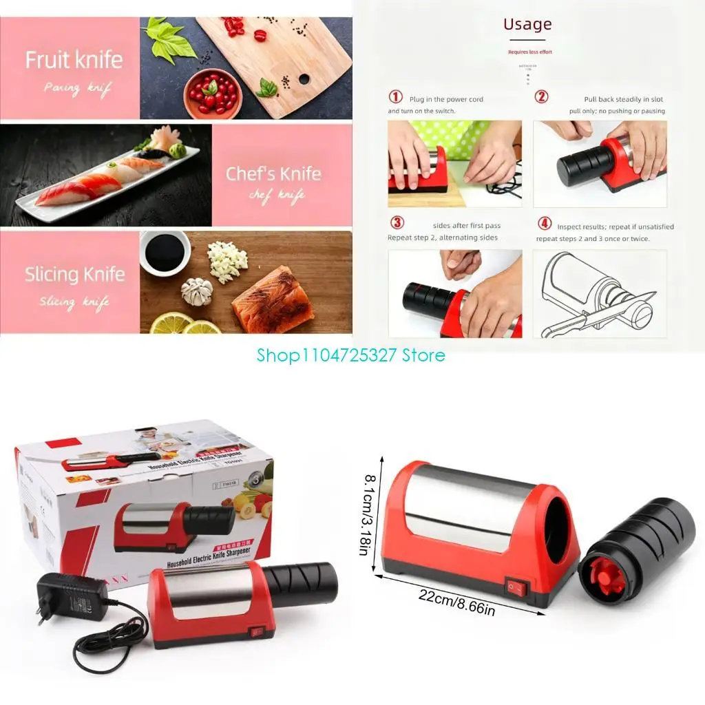 D8KF Automatic Cutter Sharpener Electric Sharpening Stone for Professional Result Without Manual Setting or Expertise
D8KF Automatic Cutter Sharpener Electric Sharpening Stone for Professional Result Without Manual Setting or Expertise