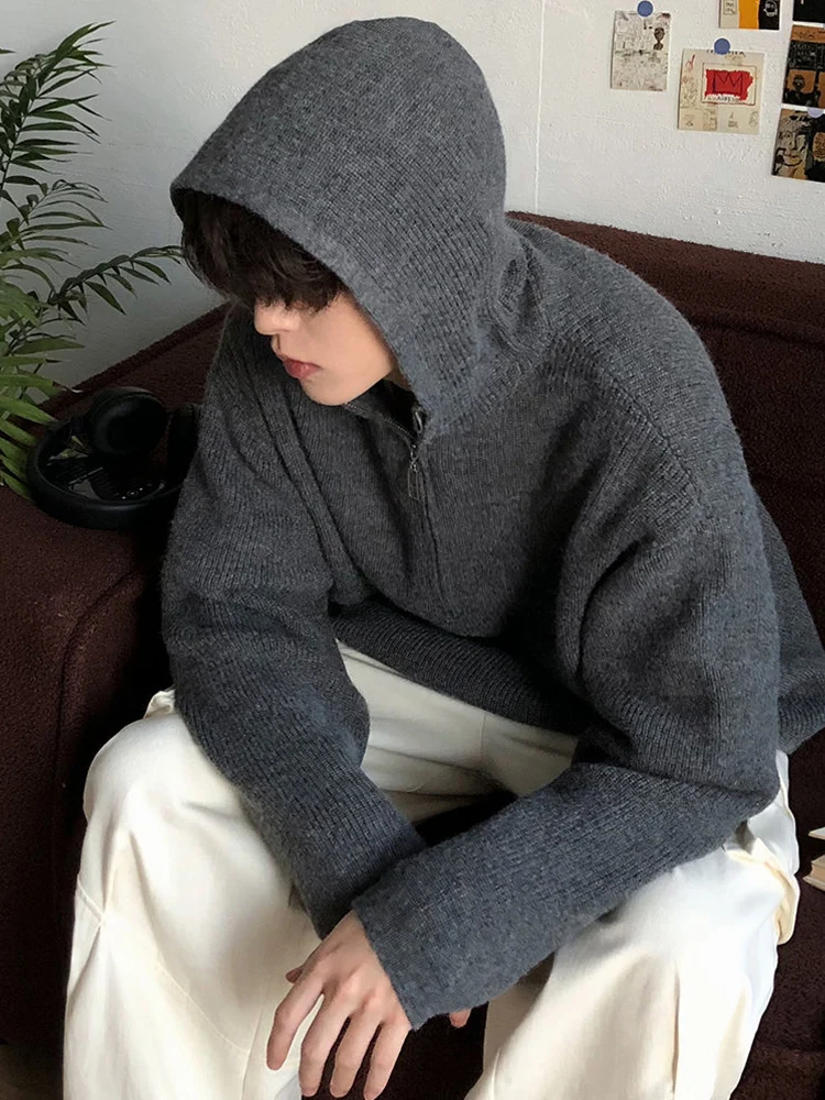 Мужская вязаная толстовка Laid-ba ey High-End Feel f Zip Hoodie на осень-зиму, модная вязаная кофта-база, мужская куртка
Мужская вязаная толстовка Laid-ba ey High-End Feel f Zip Hoodie на осень-зиму, модная вязаная кофта-база, мужская куртка
