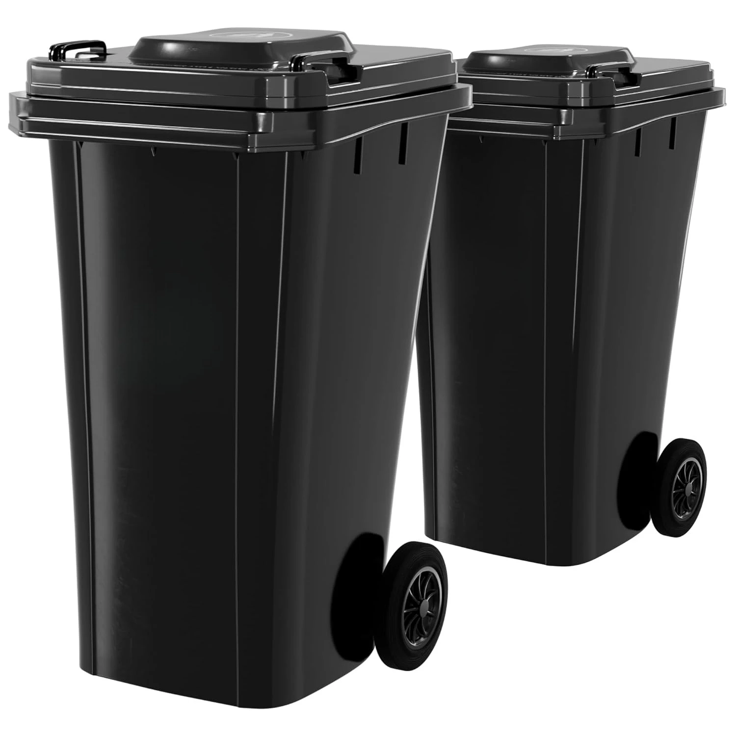 Outdoor Garbage Can with Lid - 32 Gallon Trash Can for Backyard, Deck, Garage - Dual Wheels, Extra Heavy-Duty, Customized
Outdoor Garbage Can with Lid - 32 Gallon Trash Can for Backyard, Deck, Garage - Dual Wheels, Extra Heavy-Duty, Customized