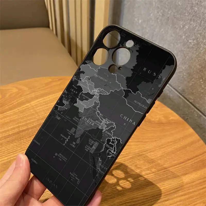 Earth Ocean Map Phone Case For IPhone16 15 14 13 12 Mini 11 Pro XS Max X XR SE5 6 7 8 Plus Soft Silicone Cover
Earth Ocean Map Phone Case For IPhone16 15 14 13 12 Mini 11 Pro XS Max X XR SE5 6 7 8 Plus Soft Silicone Cover