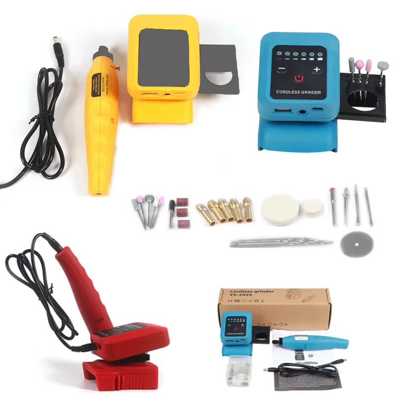 80W Electric Grinder No-load speed up to18000r/min DIY Lithium Electric Grinder For Makita/DeWalt/ Milwaukee 18V-21V Battery
80W Electric Grinder No-load speed up to18000r/min DIY Lithium Electric Grinder For Makita/DeWalt/ Milwaukee 18V-21V Battery