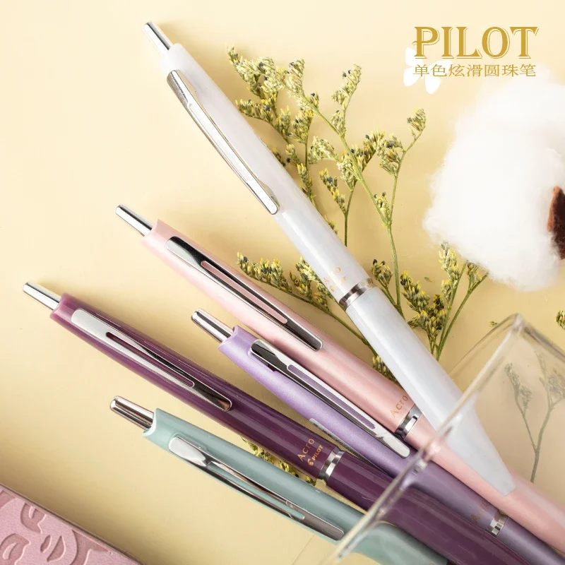 1pc PILOT Ballpoint Pen Acro300 Resin/Metal Penholder 0.3mm Black Quick-drying Ink Office Luxury Pen Kawaii School Supplies
1pc PILOT Ballpoint Pen Acro300 Resin/Metal Penholder 0.3mm Black Quick-drying Ink Office Luxury Pen Kawaii School Supplies