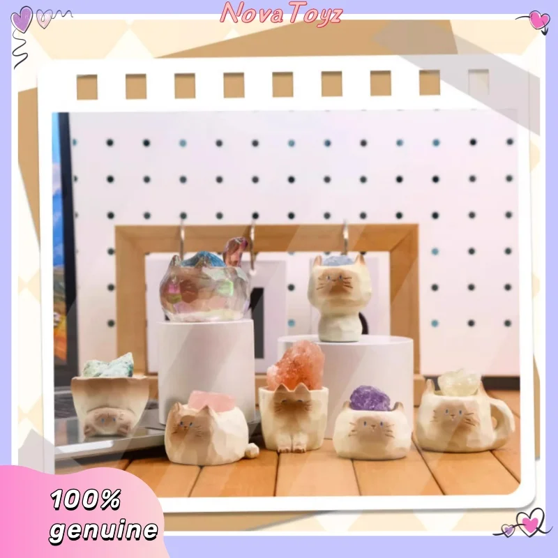 Cute Cat Pal Blind Box Caja Ciega- Natural Yellow, Pink & Purple Crystal Ornaments Desktop Decoration Resin Birthday Girl Gift
Cute Cat Pal Blind Box Caja Ciega- Natural Yellow, Pink & Purple Crystal Ornaments Desktop Decoration Resin Birthday Girl Gift