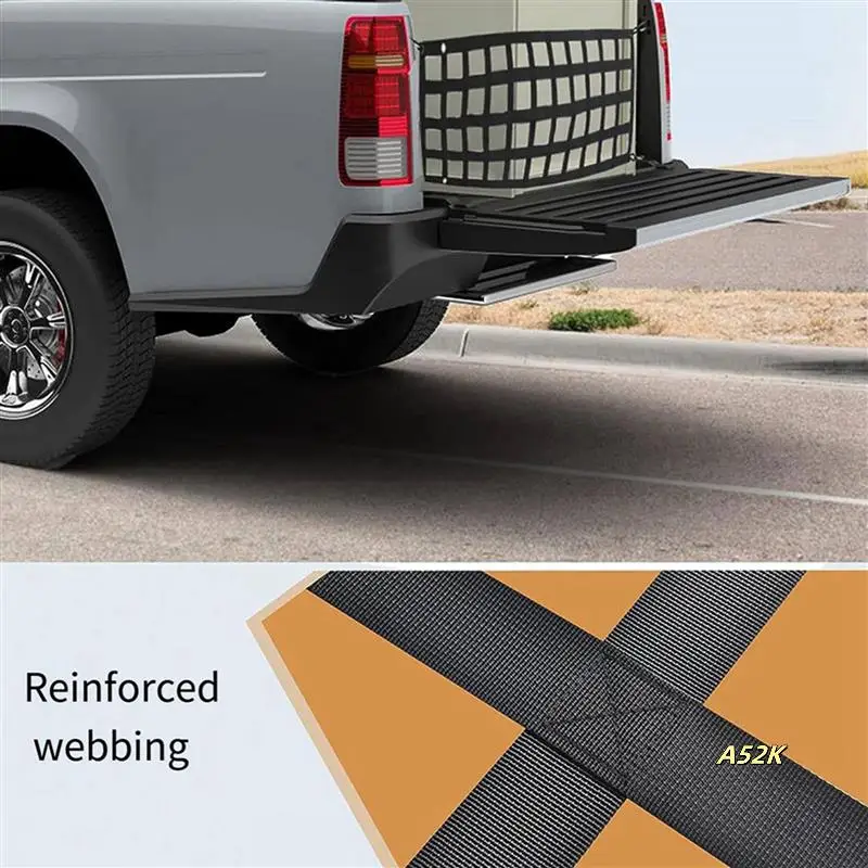 2X Car Trunk Organizer Net Protection Pickup Truck Bed Cargo Mesh Tailgate Net Cargo Storage Netting Divider Accessories
2X Car Trunk Organizer Net Protection Pickup Truck Bed Cargo Mesh Tailgate Net Cargo Storage Netting Divider Accessories