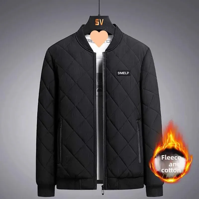 Мужская куртка, повседневное хлопковое пальто, куртка-пуховик на флисовой подкладке, зимняя куртка, мужская одежда с ромбовидным узором, пальто большого размера M-8XL
Мужская куртка, повседневное хлопковое пальто, куртка-пуховик на флисовой подкладке, зимняя куртка, мужская одежда с ромбовидным узором, пальто большого размера M-8XL