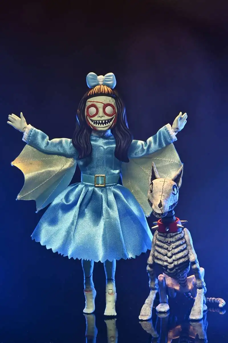 original NECA 45508 Toys Beauty Horror Ghouliana & Poppet, Her Undead Dog 6'' Action Figures Collection Doll Original Decoration
original NECA 45508 Toys Beauty Horror Ghouliana & Poppet, Her Undead Dog 6'' Action Figures Collection Doll Original Decoration