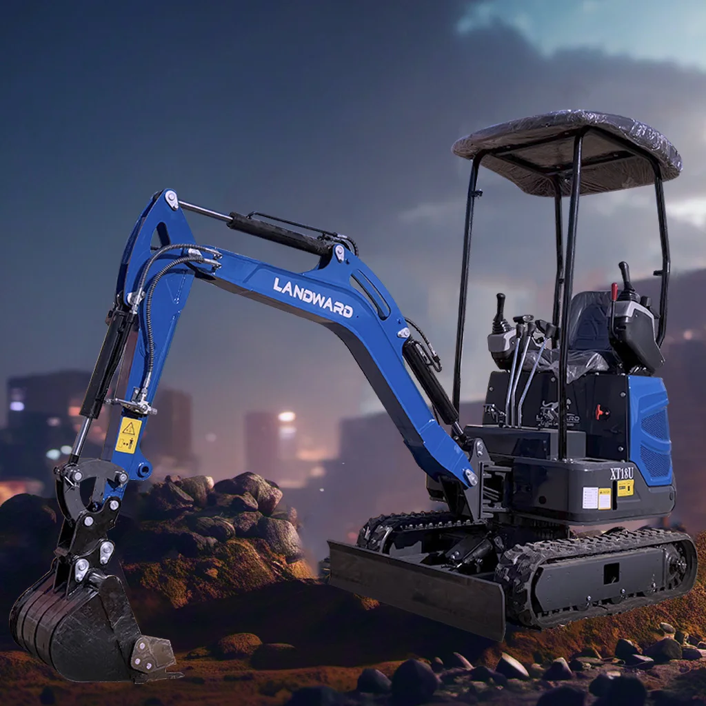 New XT18U Excavator Optional Engine Crawler 2 Tons Mini Excavator EPA Euro 5 Agricultural Home Mini Excavator 1.8 Tons Customize
New XT18U Excavator Optional Engine Crawler 2 Tons Mini Excavator EPA Euro 5 Agricultural Home Mini Excavator 1.8 Tons Customize