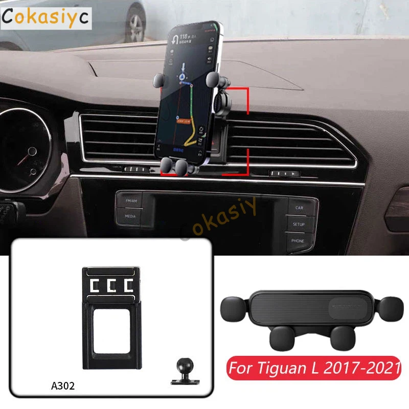 For Volkswagen Tiguan 2017-2022 Car Mobile Phone Holder Adjustable GPS Gravity Navigation Bracket Horizontally Accessories
For Volkswagen Tiguan 2017-2022 Car Mobile Phone Holder Adjustable GPS Gravity Navigation Bracket Horizontally Accessories