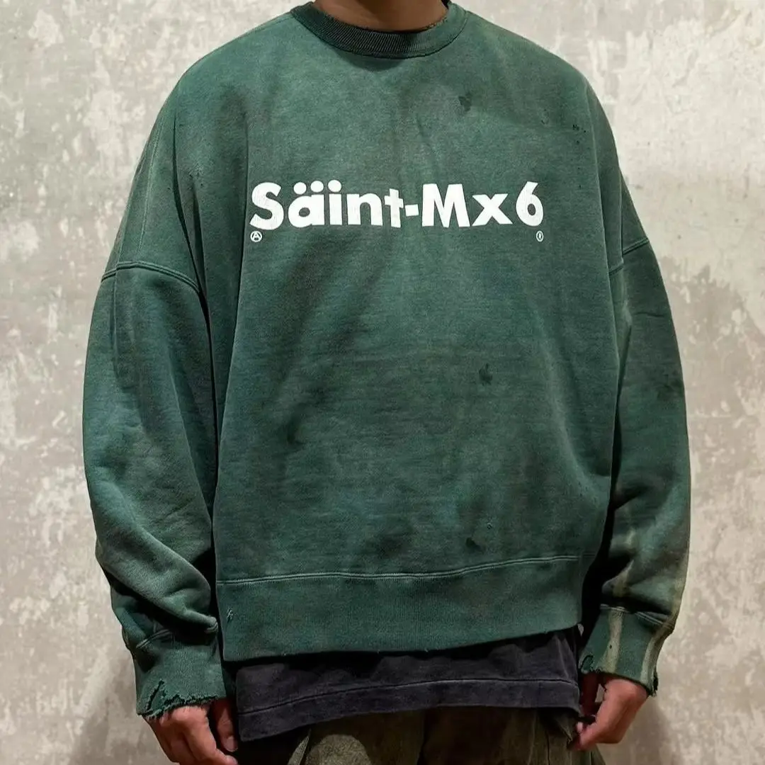 Saint Michael Letter Print Round Neck Fashion Designer New Hoodies Men and Women Hot Sale
Saint Michael Letter Print Round Neck Fashion Designer New Hoodies Men and Women Hot Sale