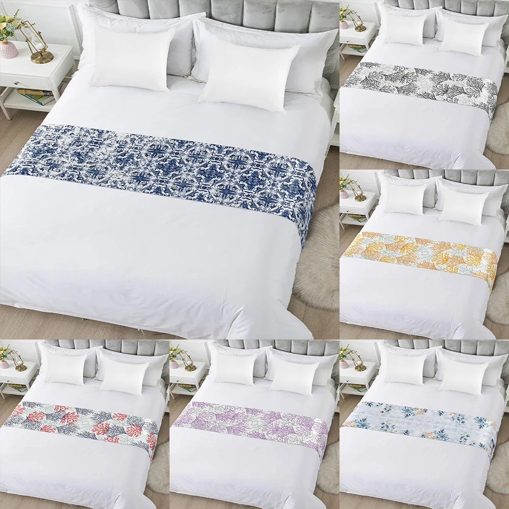 2D Flat-1pc Blue Porcelain Pattern Bed flag , ,Used in hotels, home furnishing, bedding accessories.
2D Flat-1pc Blue Porcelain Pattern Bed flag , ,Used in hotels, home furnishing, bedding accessories.