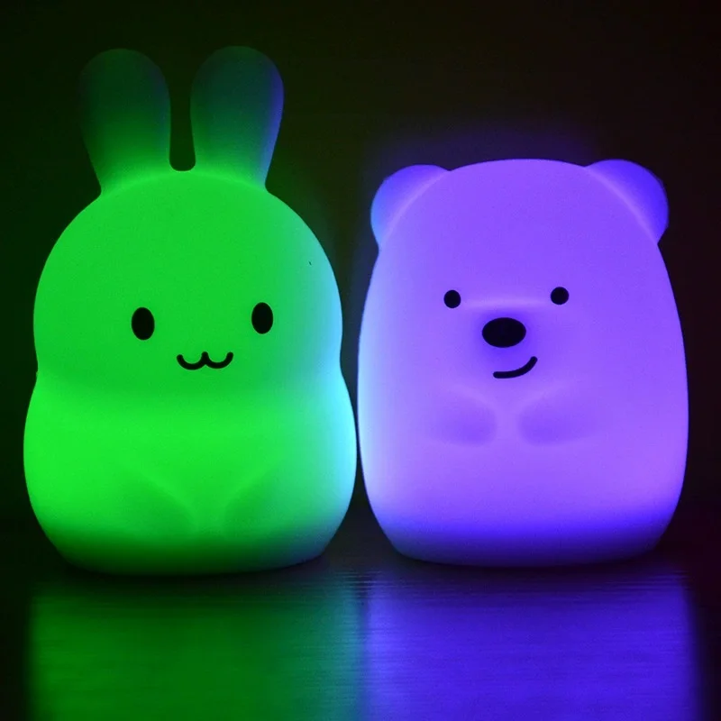 Naxilai силиконовый ночник с животными, креативный атмосферный светильник, детский подарок, красочный ночник - украшение для детской спальни
Naxilai силиконовый ночник с животными, креативный атмосферный светильник, детский подарок, красочный ночник - украшение для детской спальни