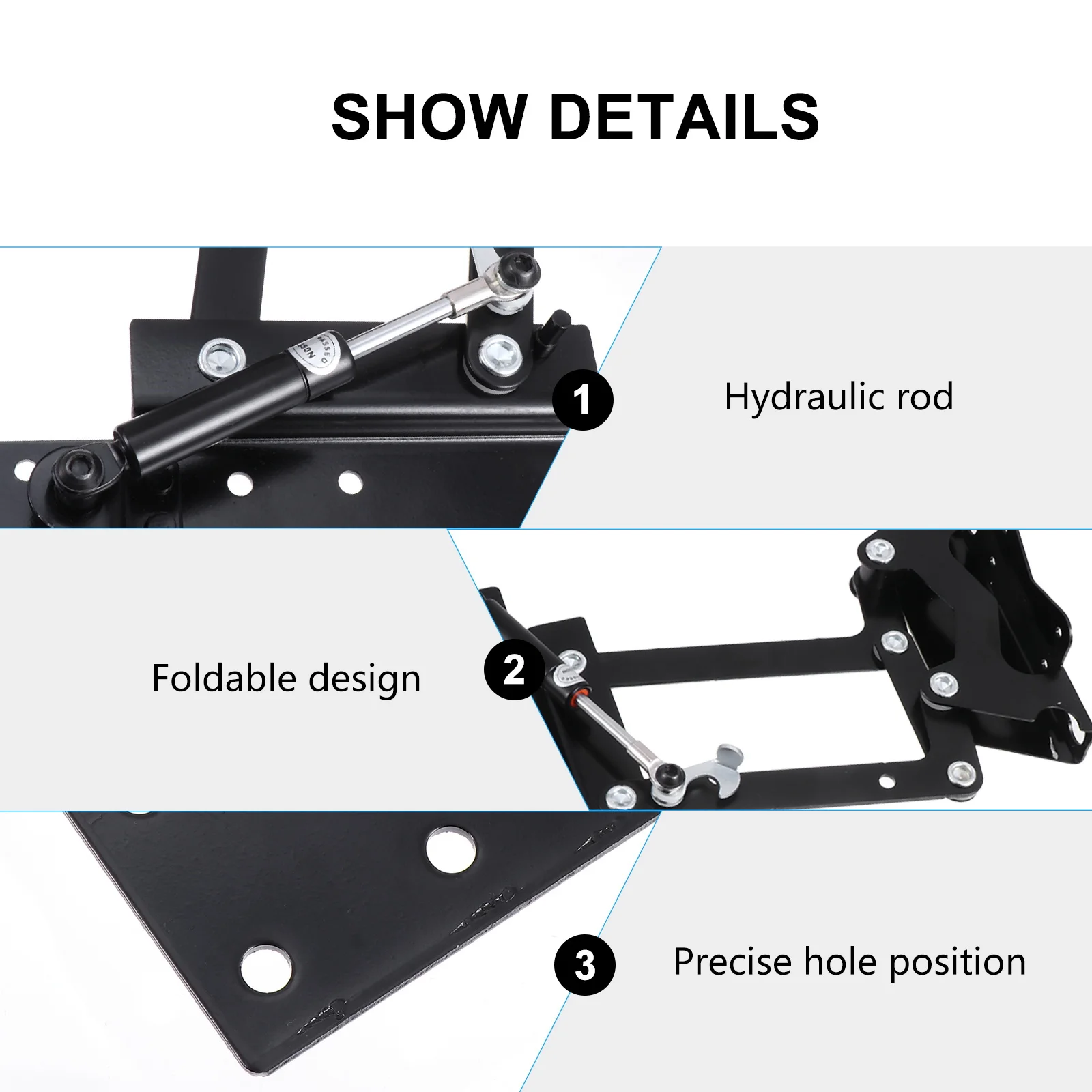 Coffee Table Lift Top Hardware Gas Spring Buffer Smooth Heavy Duty Folding Hinge Mechanism For Space Saving Sofa Table
Coffee Table Lift Top Hardware Gas Spring Buffer Smooth Heavy Duty Folding Hinge Mechanism For Space Saving Sofa Table