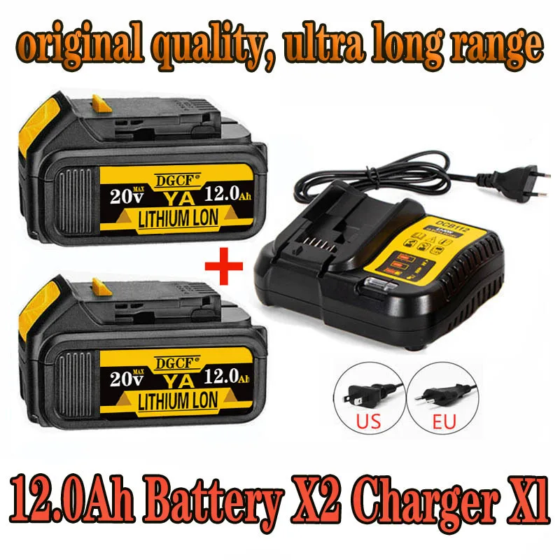 20v 12.0Ah MAX Battery Power Tool Replacement for DeWalt DCB184 DCB181 DCB182 DCB200 18650 Battery 18Volt 20V Max Battery
20v 12.0Ah MAX Battery Power Tool Replacement for DeWalt DCB184 DCB181 DCB182 DCB200 18650 Battery 18Volt 20V Max Battery