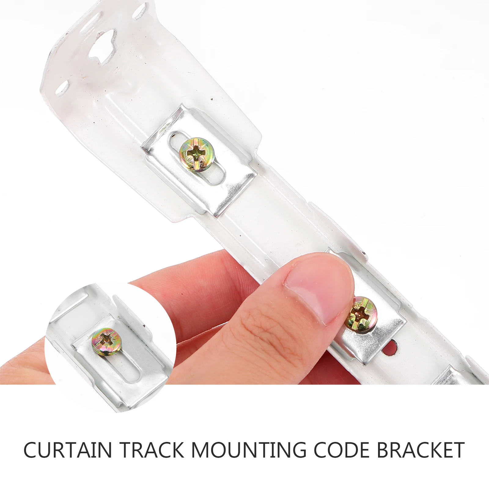 6pcs Metal Track Install Code Holder Home Hotel Office Curtain Fixing Accessories Wall Mount Bracket For Curtain Rail
6pcs Metal Track Install Code Holder Home Hotel Office Curtain Fixing Accessories Wall Mount Bracket For Curtain Rail