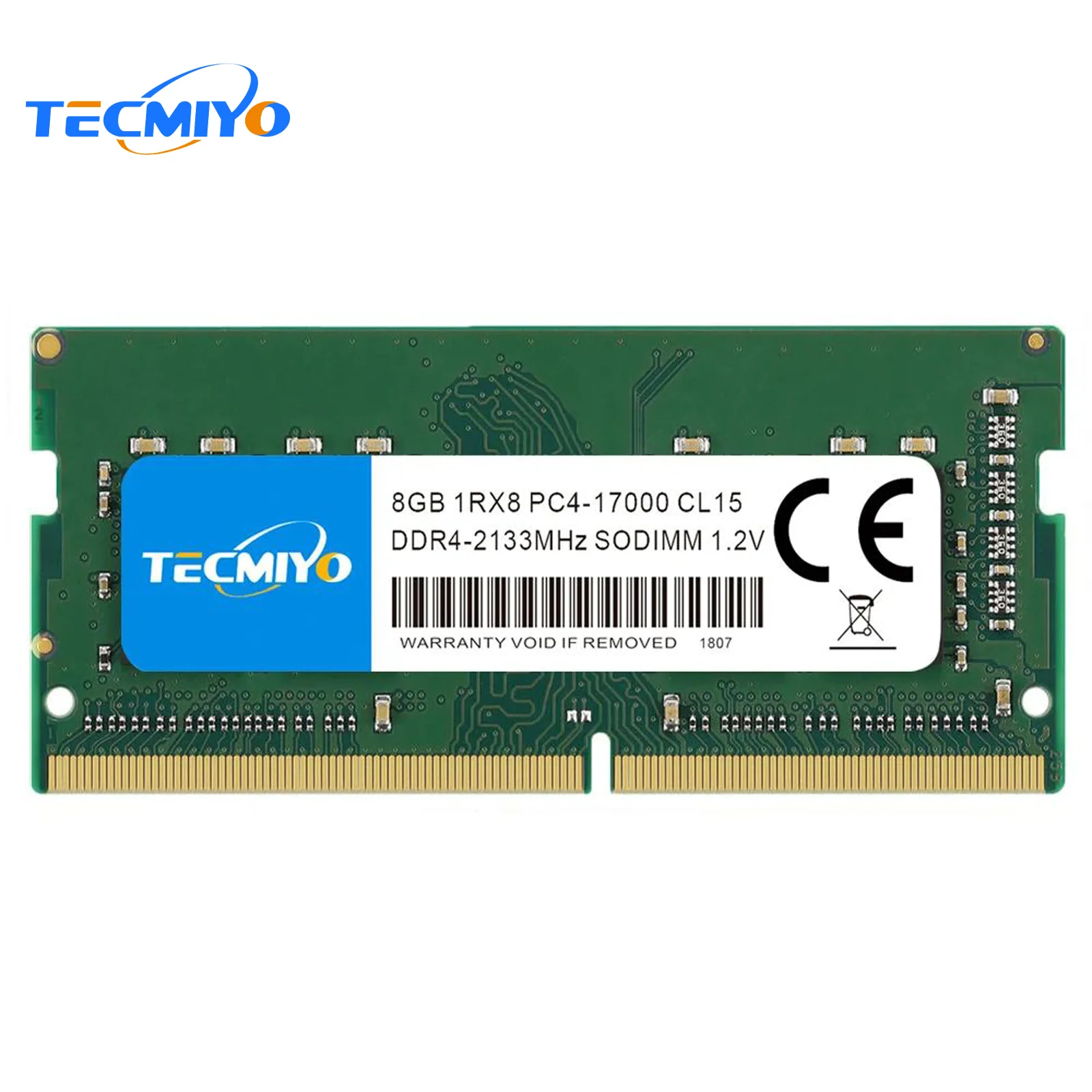 TECMIYO 8 Гб DDR4 2133 МГц Sodimm Ram PC4-17000S оперативная память для ноутбука 1RX8 случайный 1,2 в для ноутбука
TECMIYO 8 Гб DDR4 2133 МГц Sodimm Ram PC4-17000S оперативная память для ноутбука 1RX8 случайный 1,2 в для ноутбука