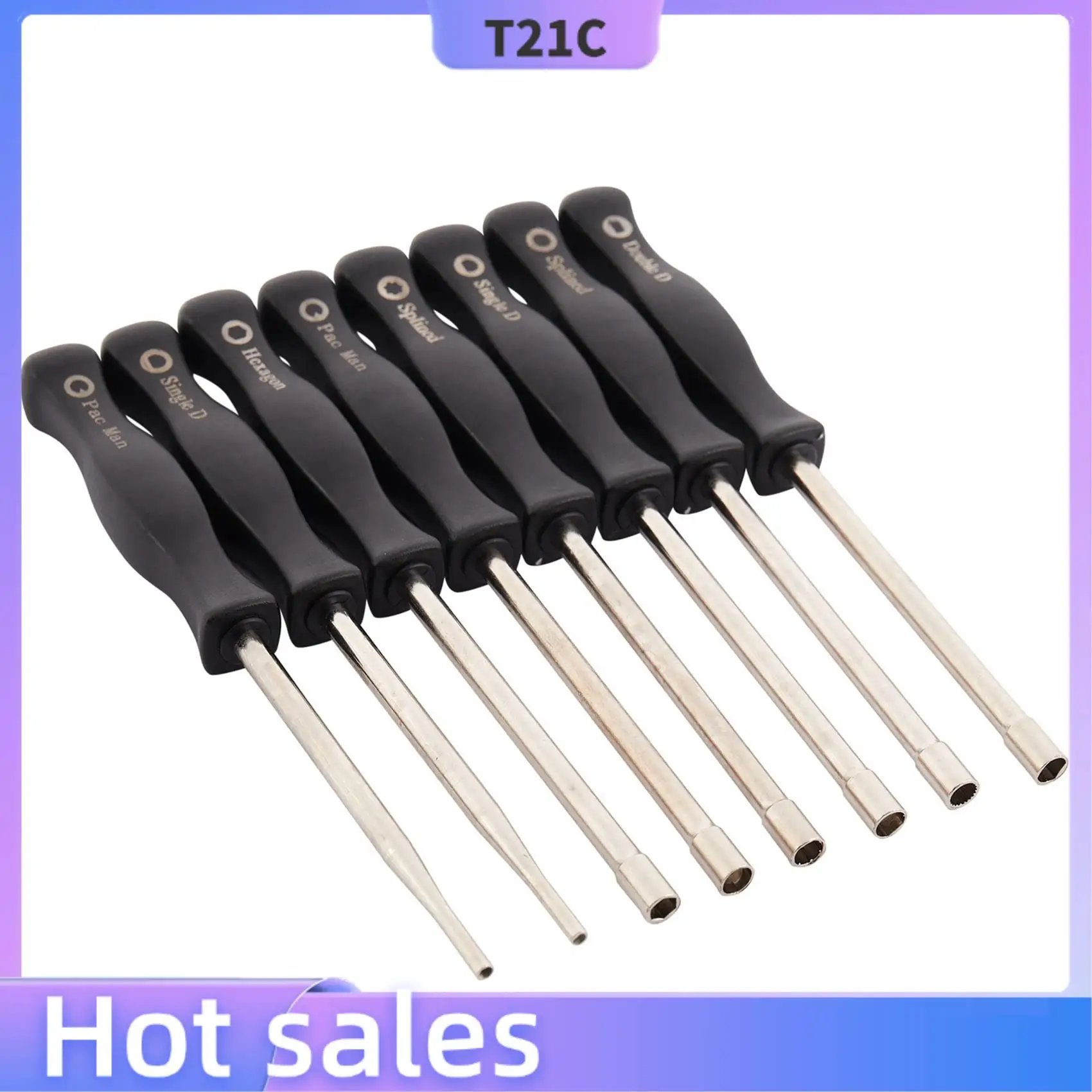 T21C 16 Pcs Screwdriver Carburetor Adjustment Tool Single D Double D Hexagon Hex Socket Kit Set
T21C 16 Pcs Screwdriver Carburetor Adjustment Tool Single D Double D Hexagon Hex Socket Kit Set