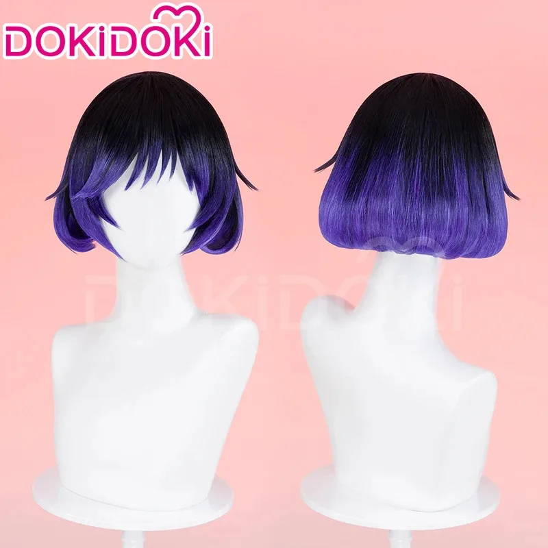 IN STOCK Reinaa Wig Game Cosplay Wig DokiDoki Women 30cm Black Purple Short Hair Reinaa Cosplay Heat Restistant Free Wig Cap
IN STOCK Reinaa Wig Game Cosplay Wig DokiDoki Women 30cm Black Purple Short Hair Reinaa Cosplay Heat Restistant Free Wig Cap