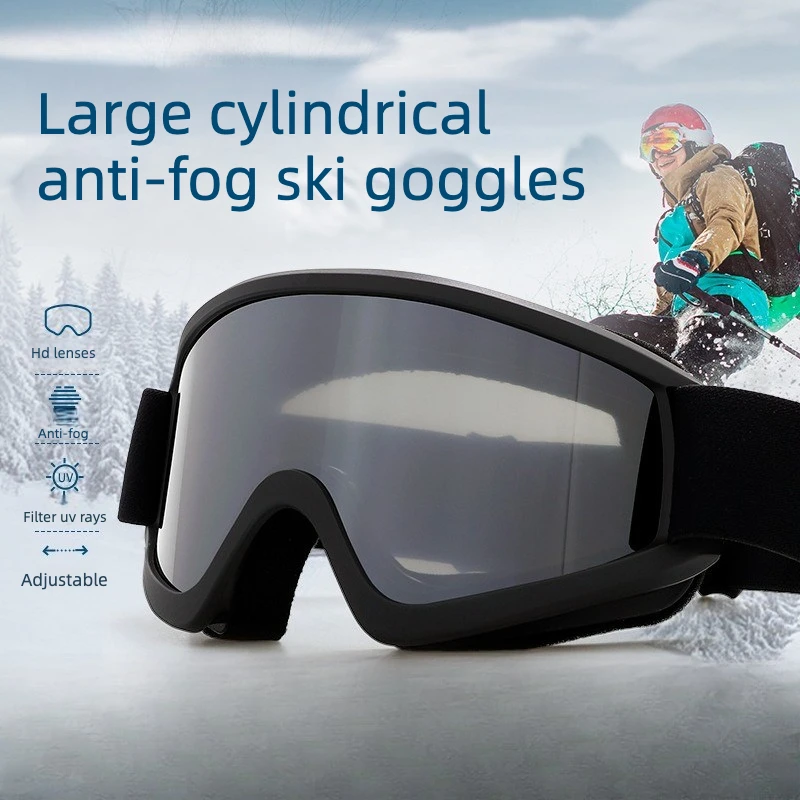 Новые цилиндрические лыжные очки, двухслойные противотуманные ветрозащитные снежные очки для взрослых
Новые цилиндрические лыжные очки, двухслойные противотуманные ветрозащитные снежные очки для взрослых
