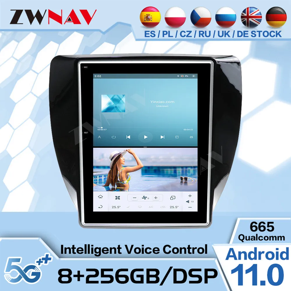 Qualcomm Tesa- Android 11 Multimedia For VolksWagenwerk VW Jetta 2011 2012 2013 2014 2015-2018 GPS Navi Radio Receiver Head Unit
Qualcomm Tesa- Android 11 Multimedia For VolksWagenwerk VW Jetta 2011 2012 2013 2014 2015-2018 GPS Navi Radio Receiver Head Unit