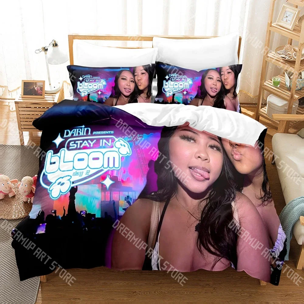 Горячий комплект постельного белья Dabin Stay in Bloom Single Twin Full Queen King Size, комплект постельного белья для взрослых и детей, пододеяльники для спальни, комплекты parure de Y2K
Горячий комплект постельного белья Dabin Stay in Bloom Single Twin Full Queen King Size, комплект постельного белья для взрослых и детей, пододеяльники для спальни, комплекты parure de Y2K